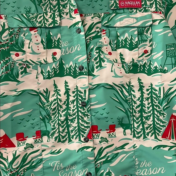 Magellan Christmas Outdoors Shirt - Picture 2 of 5